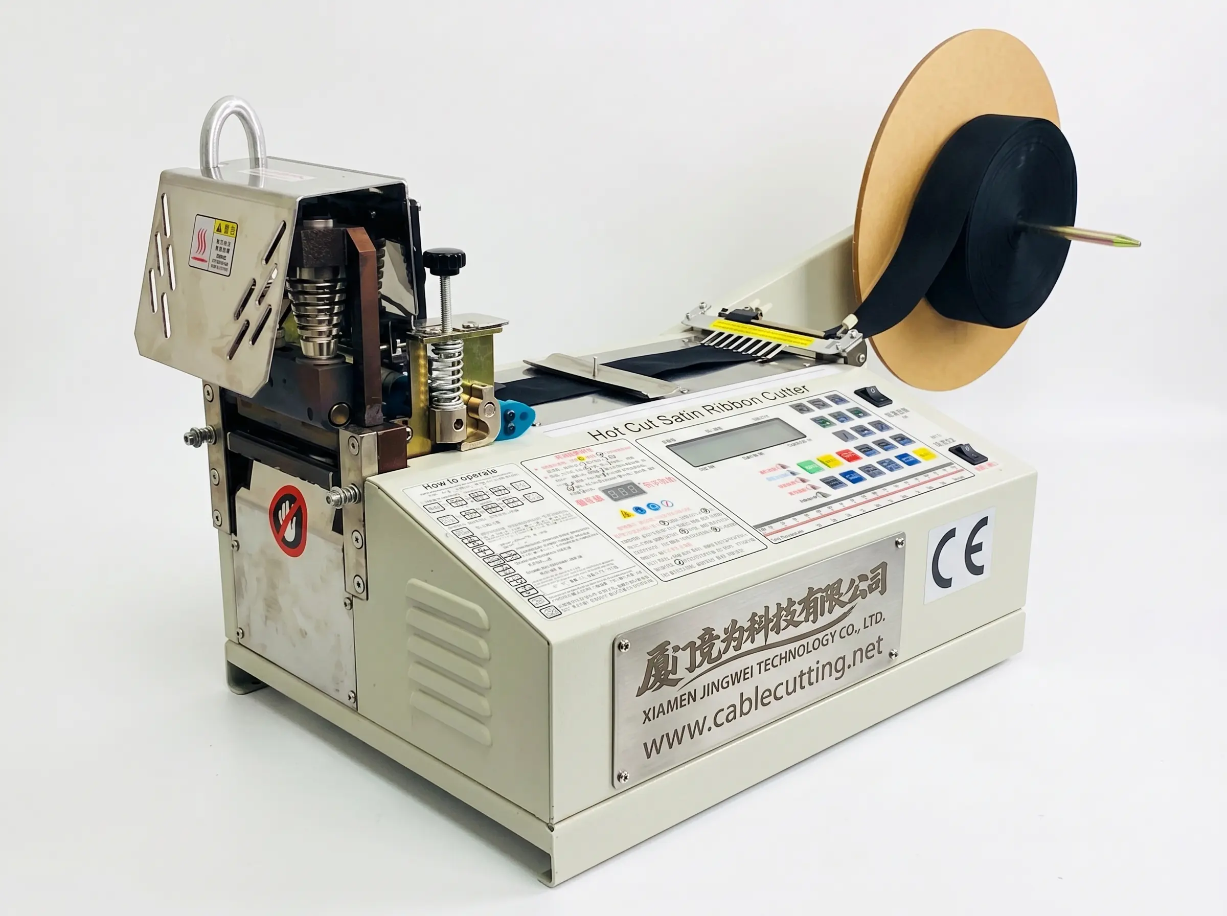 熱切緞帶裁切機 WPM-890S｜高效自動化包裝與線材加工設備