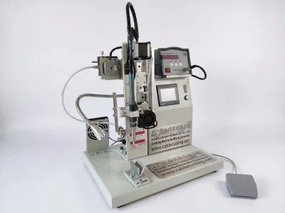 精密點焊錫膏半自動焊錫機 電線連接器焊接 WPM-141 - 半自動焊錫機