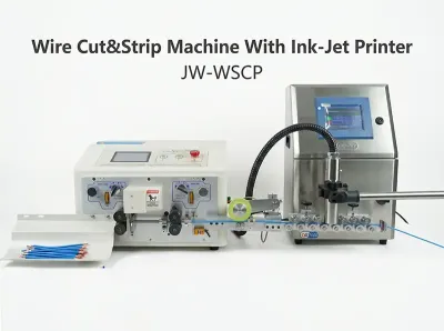 電線裁切剝線機附噴墨印表機 JW-WSCP
