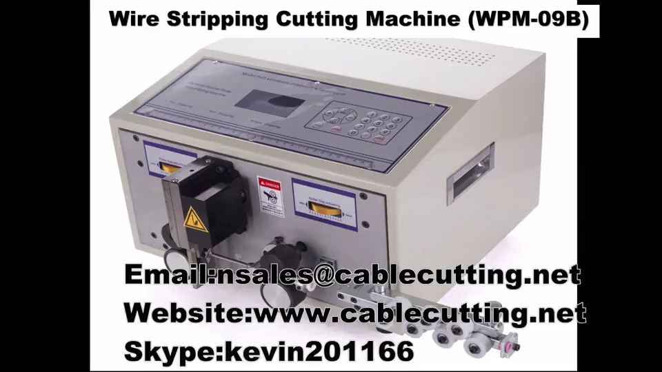 全自動剝線機 WPM-09C｜高效線束加工解決方案