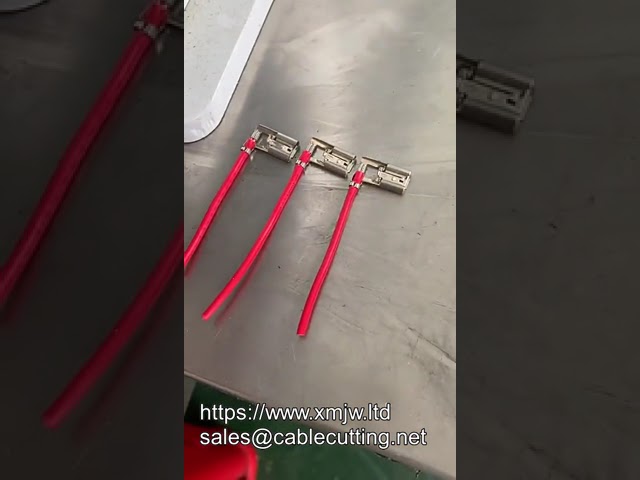 迷你OTP假旗式63mm端子壓接工具｜帶刀片電線穿刺模具｜精密線纜壓接機
