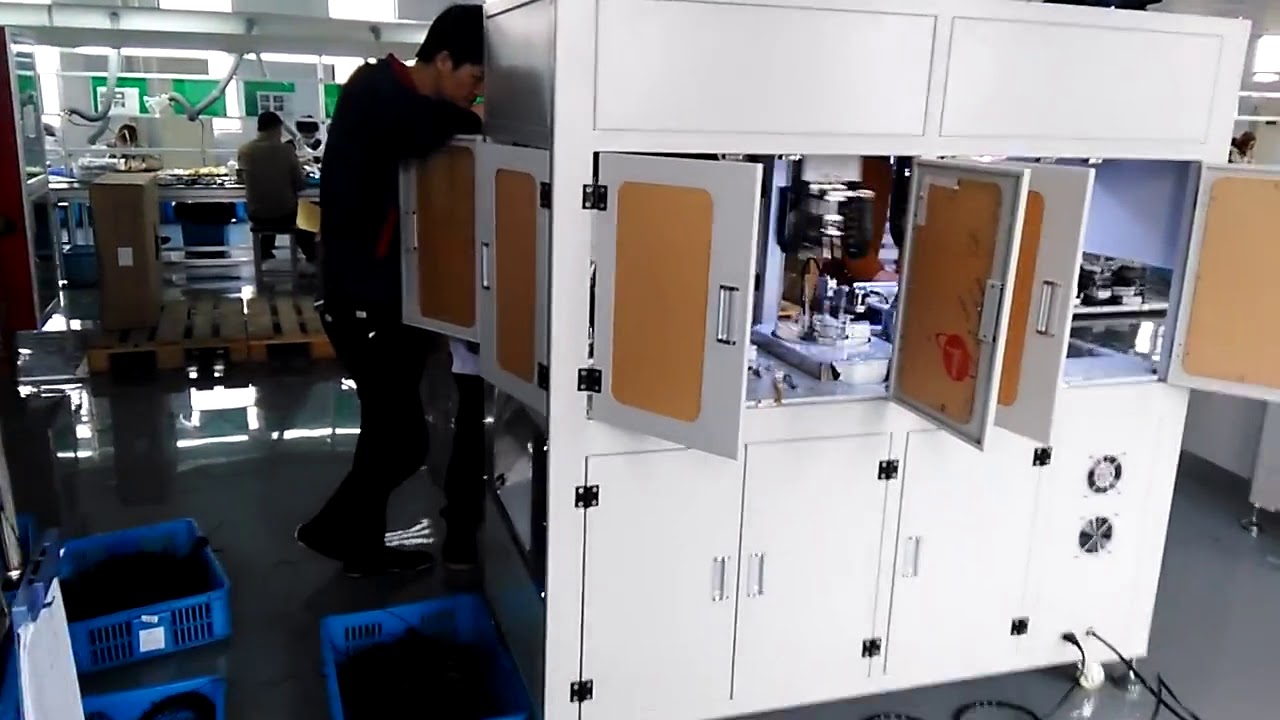 圓形與8字型自動裁切繞線綁紮機 WPM 80DM001 | 高效工業紡織設備