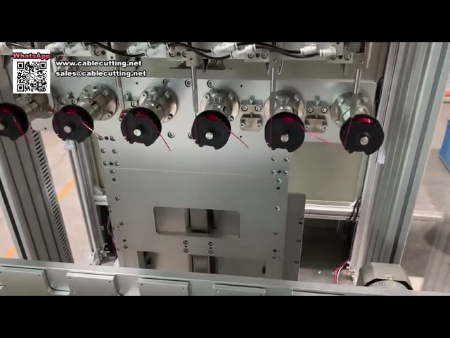 高精度6軸全自動繞線機 – 專為修剪頭線軸設計，提升生產效率