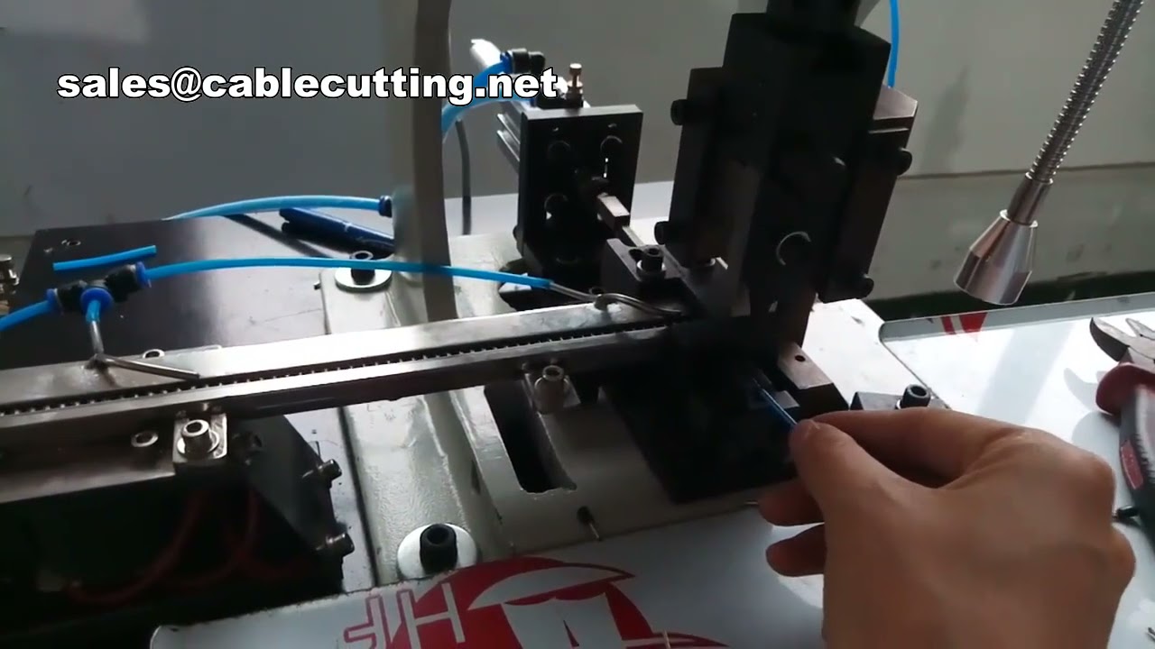 雙頭端子壓著機｜高效能鬆脫端子壓接設備｜電線加工自動化