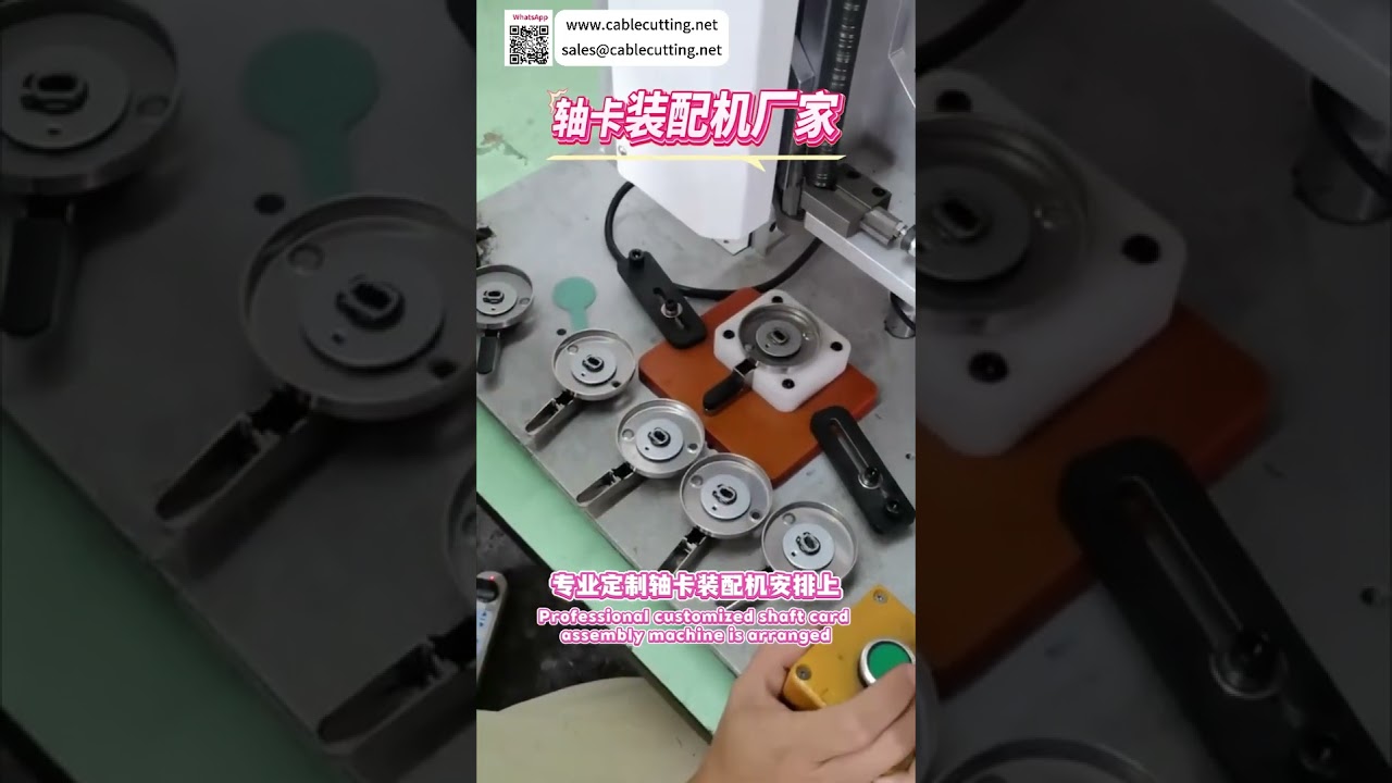 軸用扣環組裝機製造商 | 客製化精密自動化設備解決方案