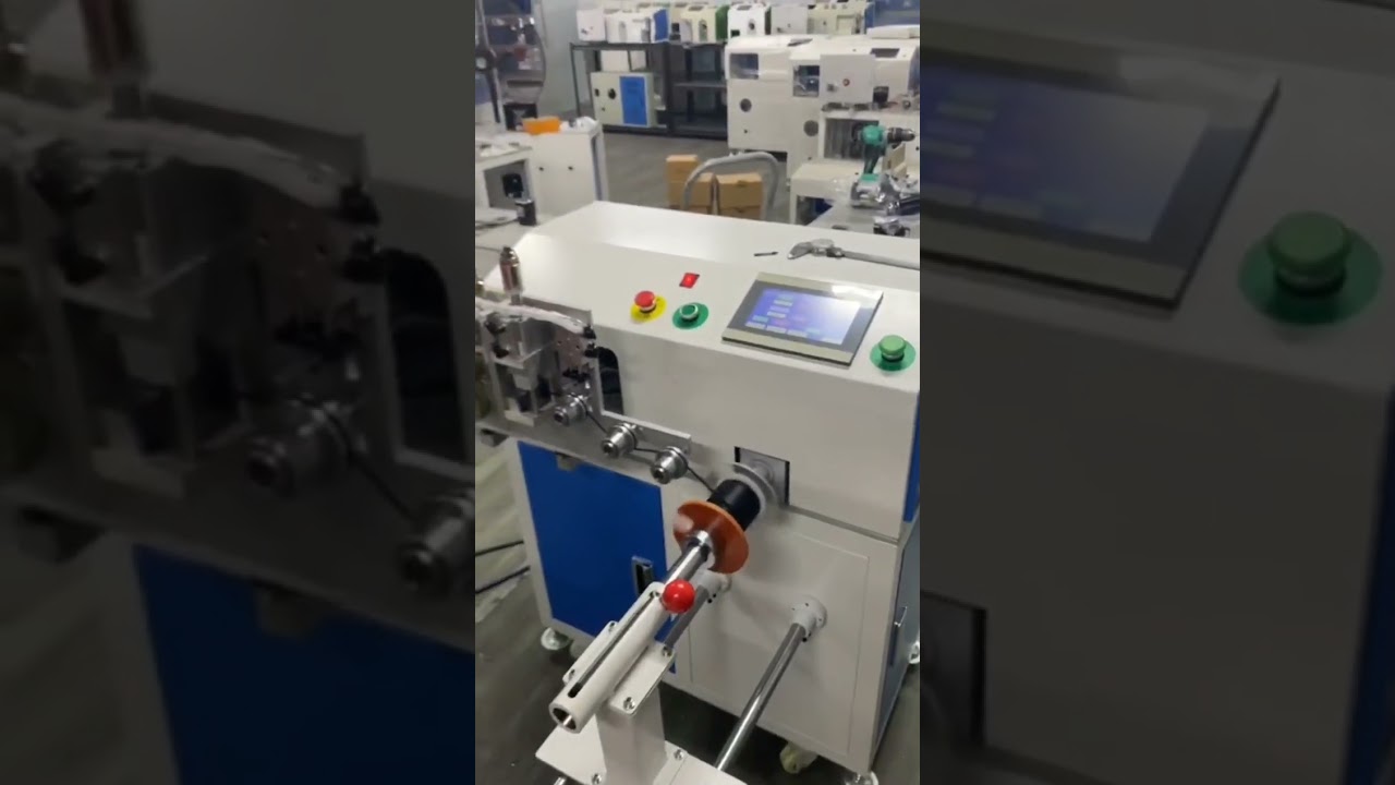電線電纜生產與剝線機實拍 #machine #cablewirestrippingmachine #factory #automobile #diy