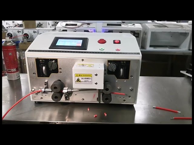 自動氣動多芯電纜外被剝線機｜工廠高效剝線裁切設備