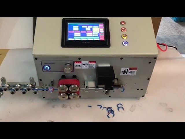 WPM-25ZWJ 自動裁線剝皮折彎機｜25mm²電線加工設備