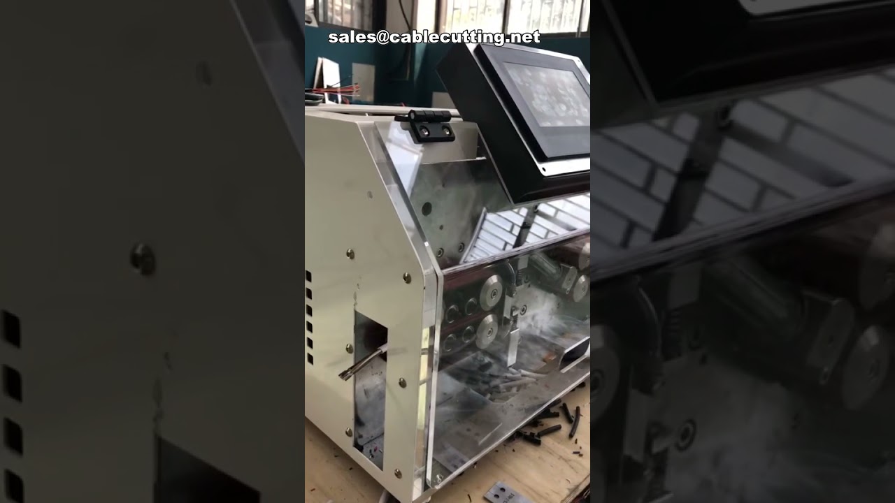 高效剝線切割剝皮一體機｜專用於30平方以下扁圓電纜｜工業級線纜加工