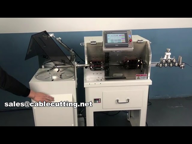 全自動多芯線剝線裁切機 WPM-680｜附自動收線裝置，提升產線效率