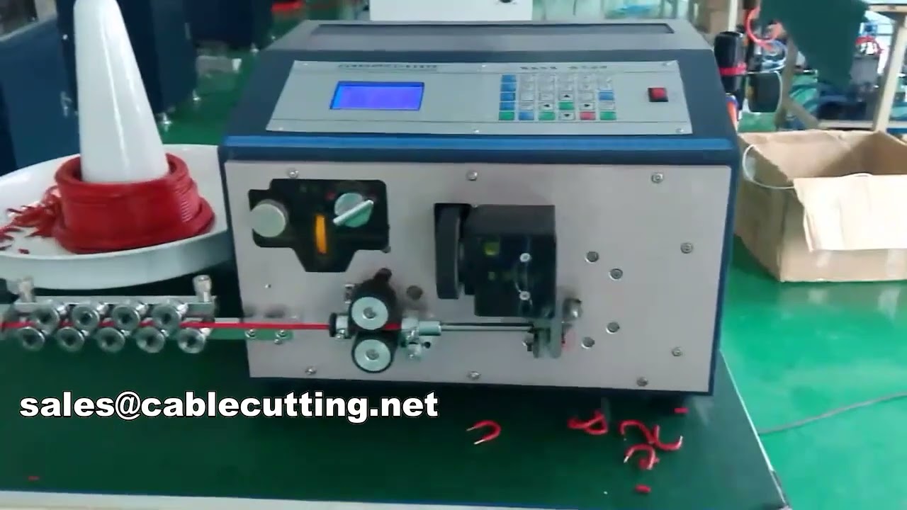 自動剝線折彎切線機 WPM-09SB | 高效線材加工設備
