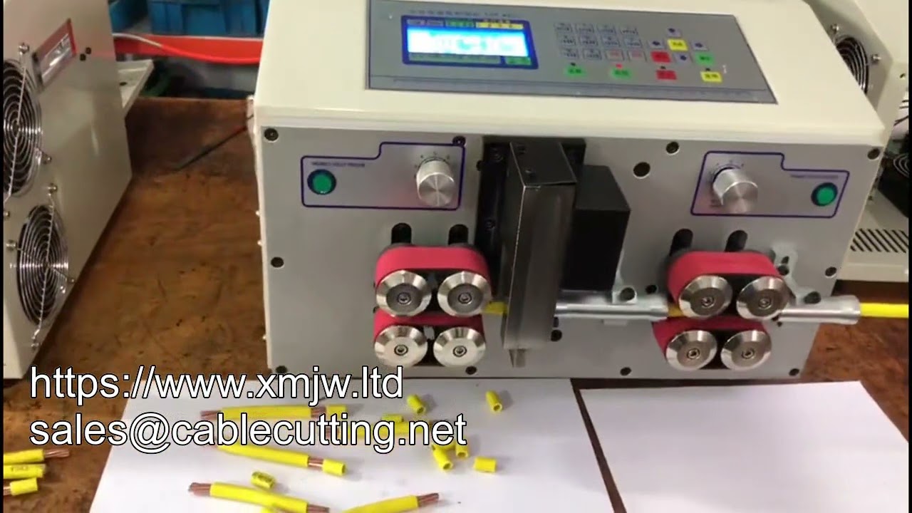 WPM 04xl 高精度自動銅線大線徑裁切剝線機