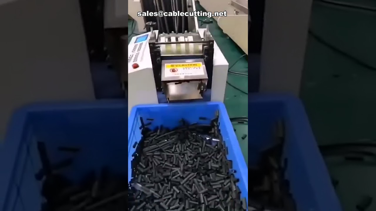 【全自動】PVC軟質熱縮管切管機｜高效率精準裁切管材