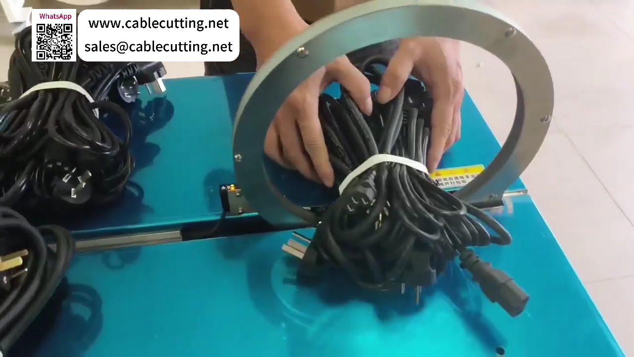 高速大捲電纜捆紮與束線機｜強固線束加工專用設備