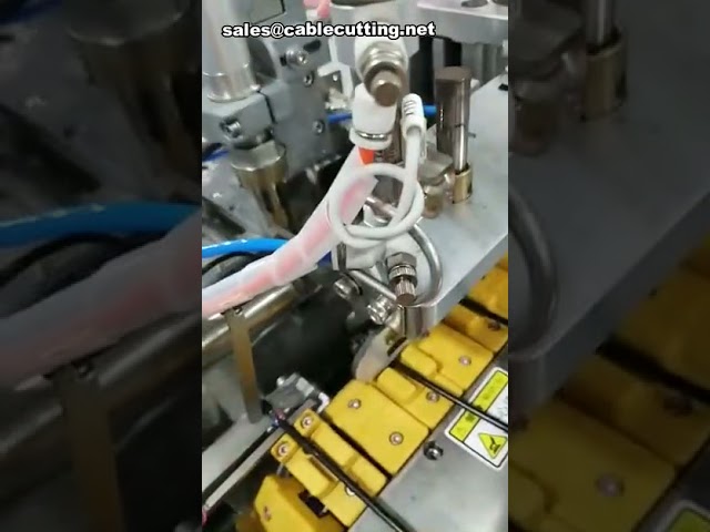 充電線製造機｜USB連接器焊接機｜手機充電線自動焊接設備