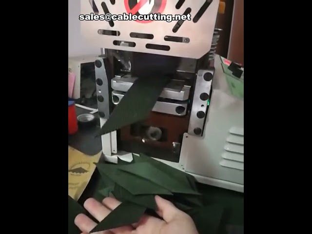全自動冷熱黏性帶彈性切割機 | 彈性鬆緊帶裁切設備 | 精準黏性裁切