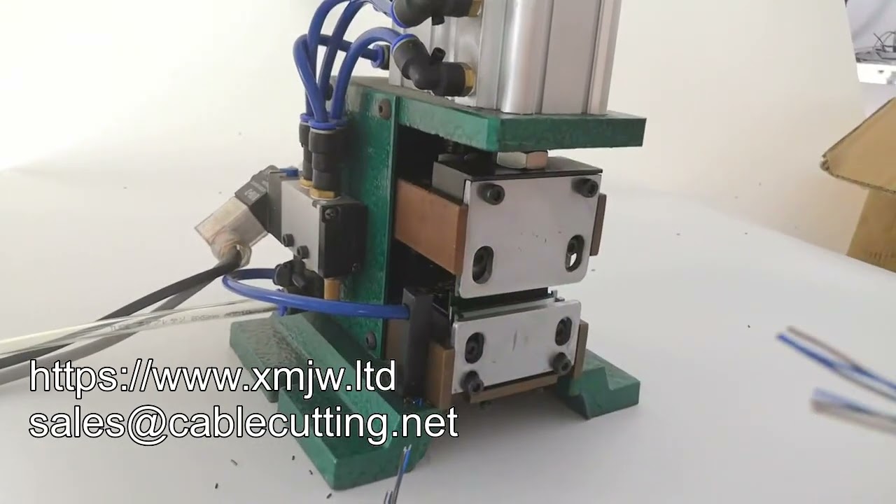 WPM-3F 氣動剝線扭線機｜多芯電纜加工｜工廠自動化設備
