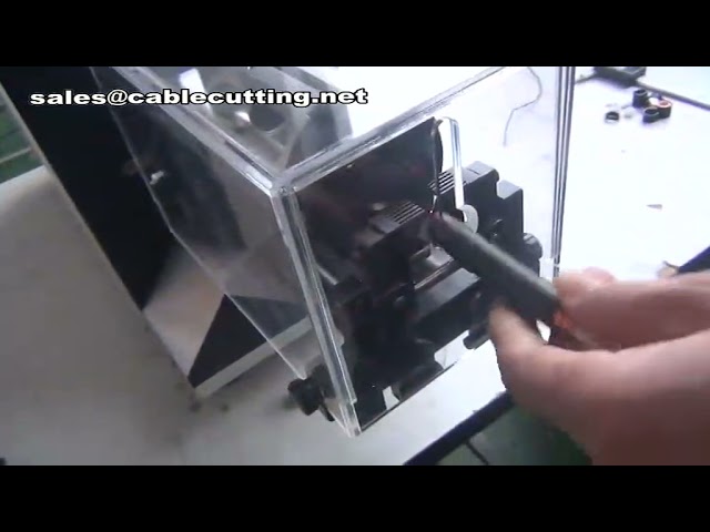 全自動同軸電纜剝線機｜新能源專用剝線設備｜高效工廠自動化