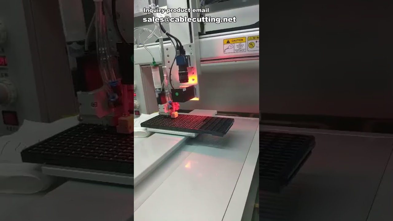 視覺導引三軸點膠機器人｜高精度自動點膠機(附CCD相機)