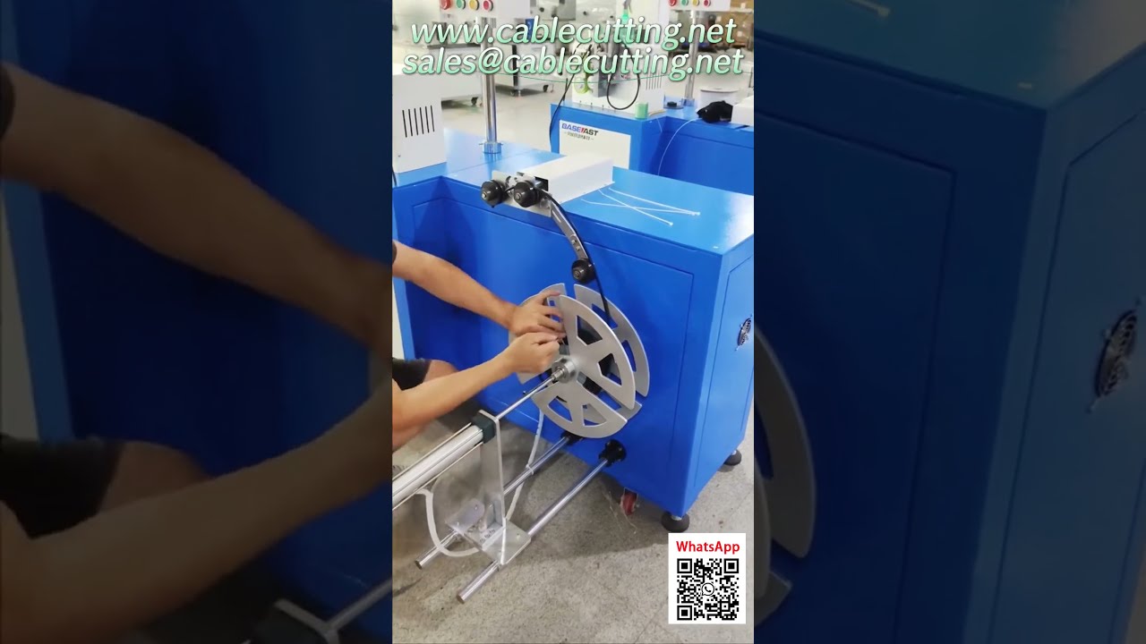 多功能自動繞線機｜網路線、電源線、同軸電纜一機搞定