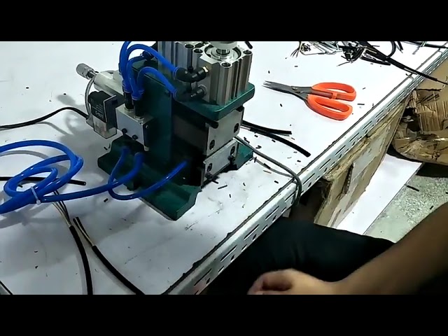 手動氣動剝線扭線機 | 電纜剝皮與絞線工具