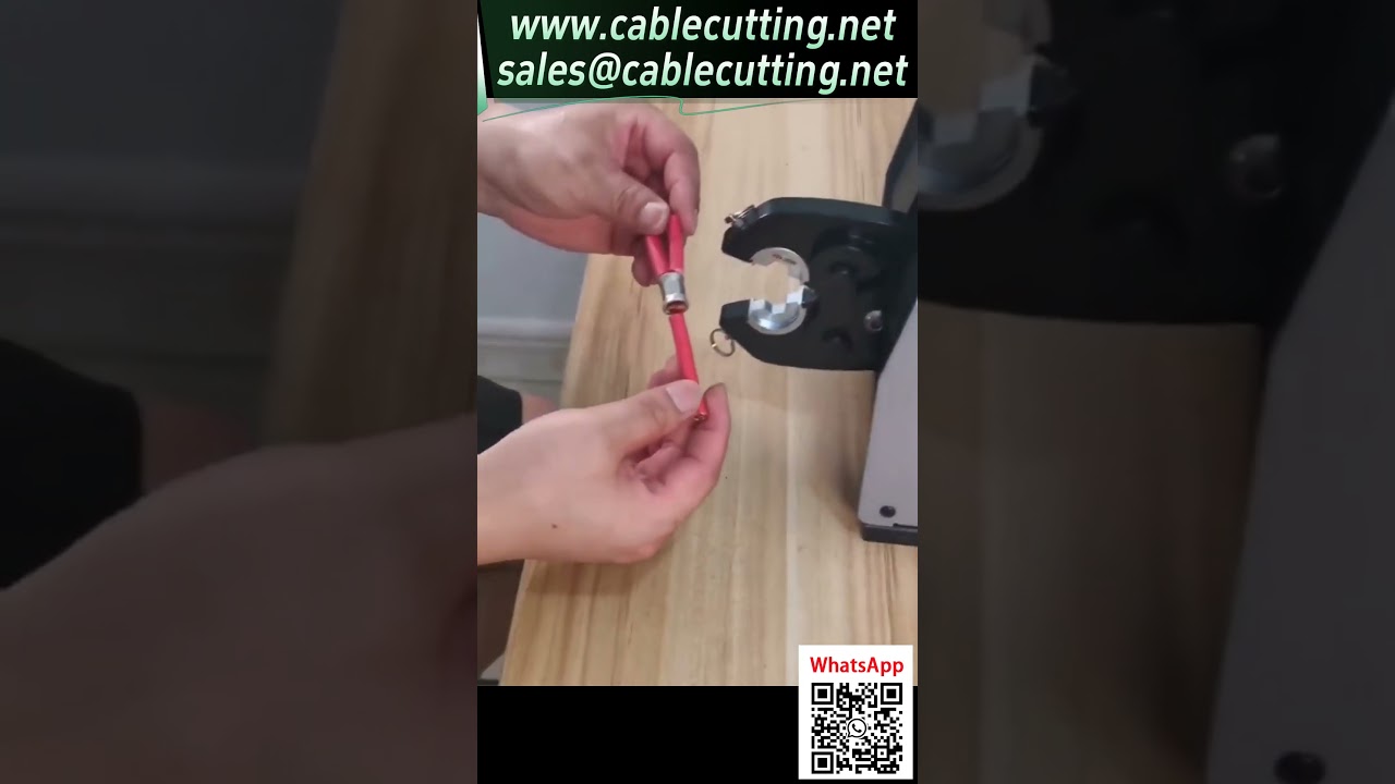 氣動壓接機｜精準壓接正六邊形銅鼻子｜點狀B型可選｜高性能工具