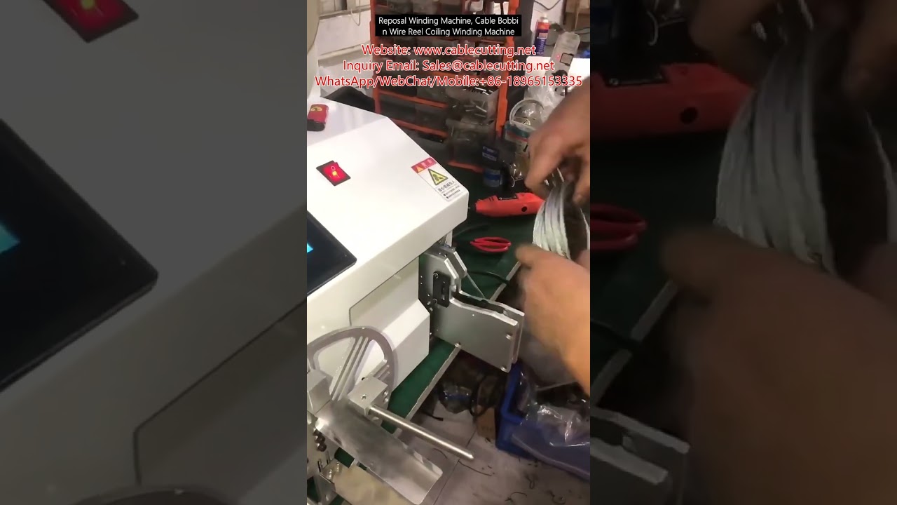 Reposal 繞線機｜電纜線軸自動繞線機｜高效率線圈纏繞設備