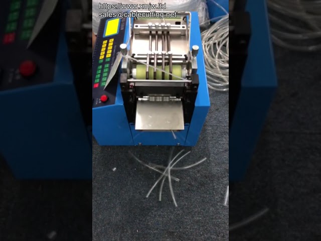 塑膠管切割機｜PVC管自動裁切設備｜矽膠管精密切管工具