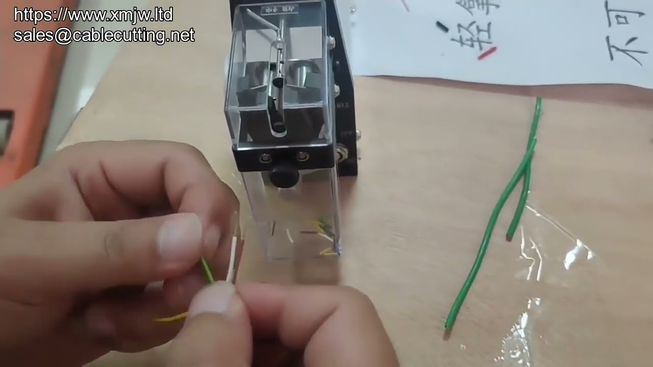精密氣動剝線機｜高效自動化電纜剝皮設備