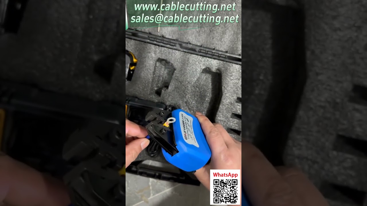 鋰電壓線鉗｜便攜戶外壓接工具｜可換模具｜雙電配置