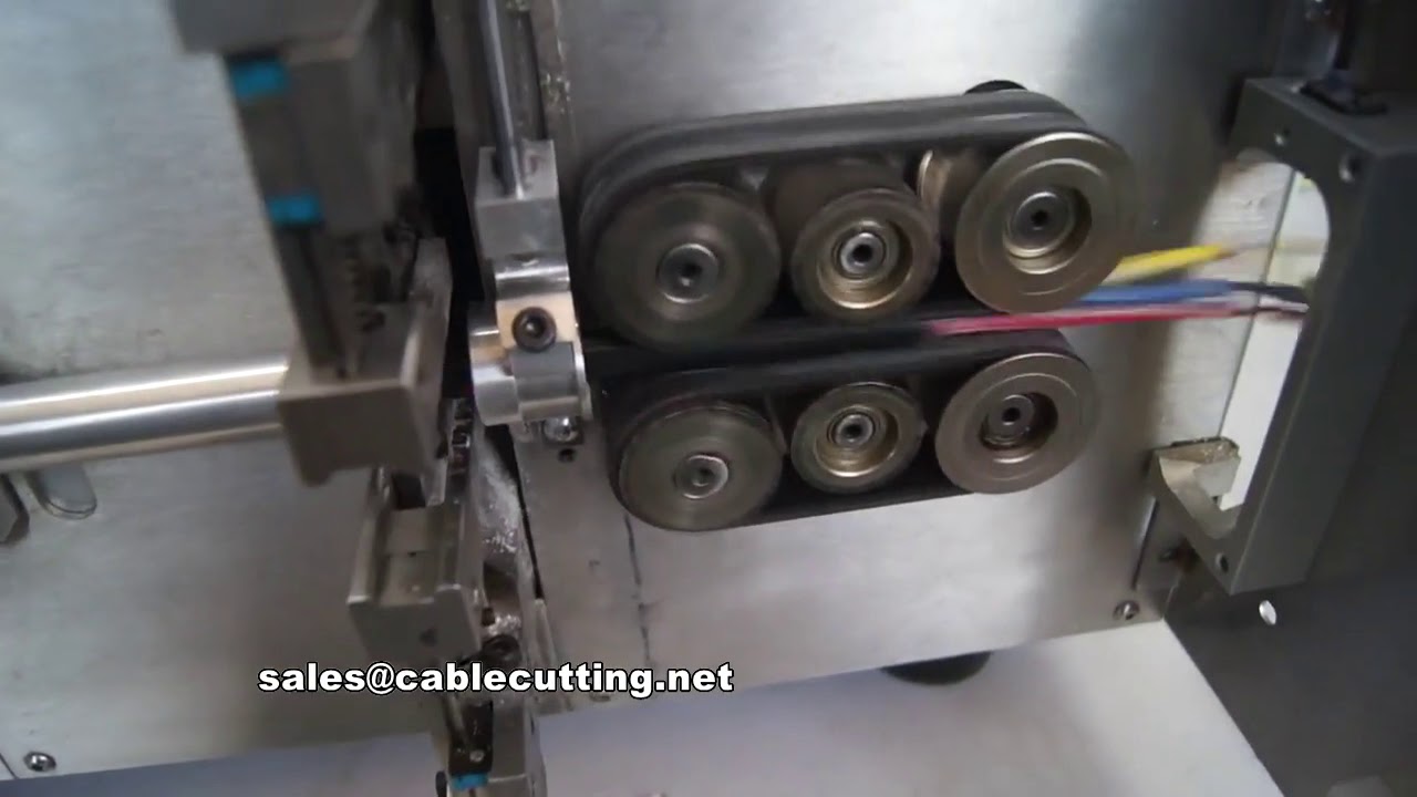 多芯電纜雙層外被剝線機｜高效自動化線束加工設備