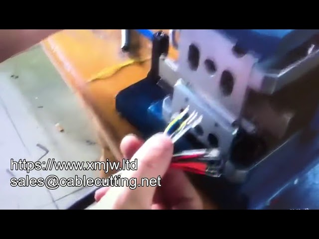 3FN 手動五線剝線扭線機｜多芯線剝線扭線機｜高效電線加工設備