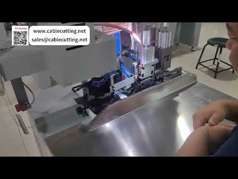 整合型排線分線剝線壓接機｜簡易設定高效線束加工