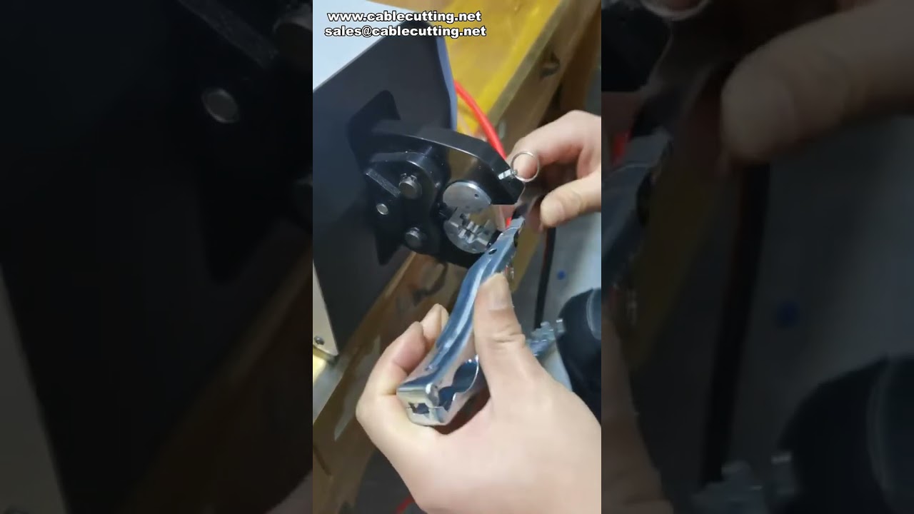 氣動端子壓接機｜一步搞定鱷魚夾壓接（高效工業級）