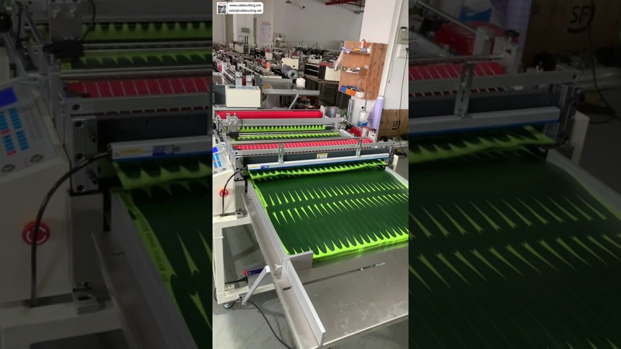 全自動塑膠花彩色追蹤切片機 - 高效能製造工具