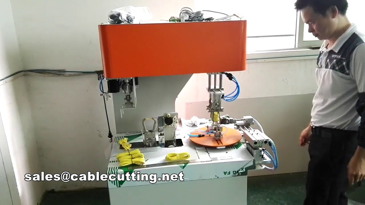 自動線纜捲繞與捆紮機 | 高效工業生產解決方案