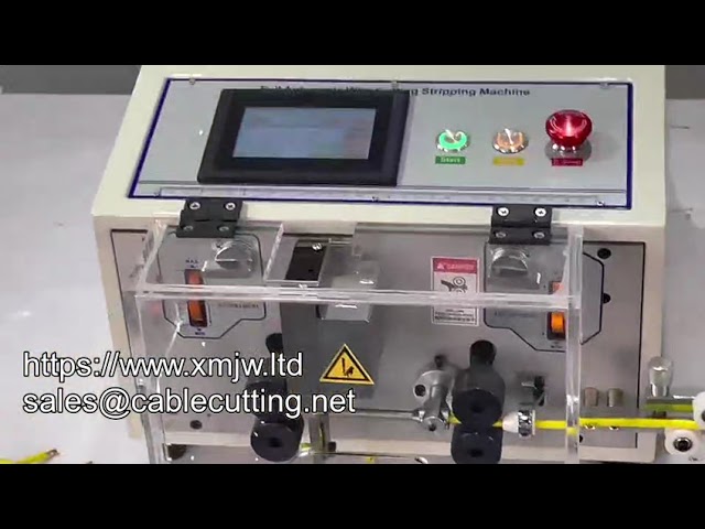 WPM 02f 全自動裁線剝線機｜高效電線裁切與剝皮機