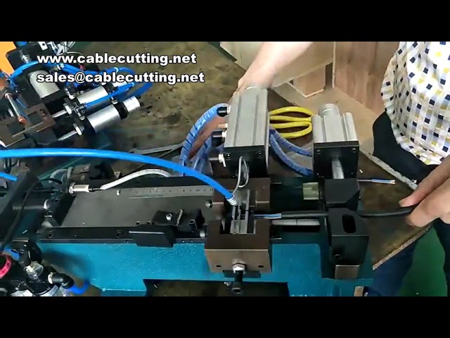 編織線熱剝機｜數據線編織層高溫燙剝設備