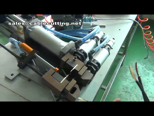 氣動電纜剝線機｜高效率電線剝皮工具｜工業級線材加工設備