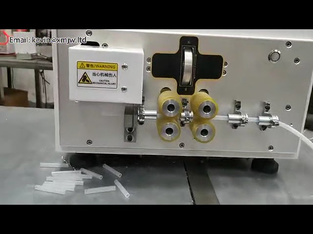 矽膠管電腦裁切機｜外徑1-10mm高速切管機｜PPC PE熱縮管專用