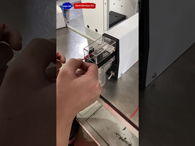 氣動式小批量PVC矽膠銅線剝線機｜高效自動化剝線工具