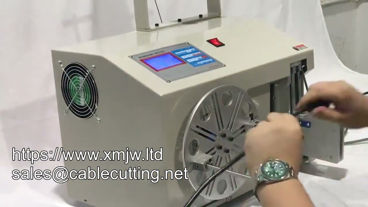 USB數據線自動繞線機｜200mm大直徑繞線設備，高效生產必備