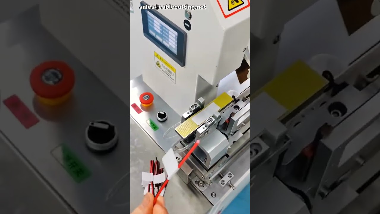 經濟型電線折疊標籤機｜閉環螺桿驅動｜工廠與DIY高效首選