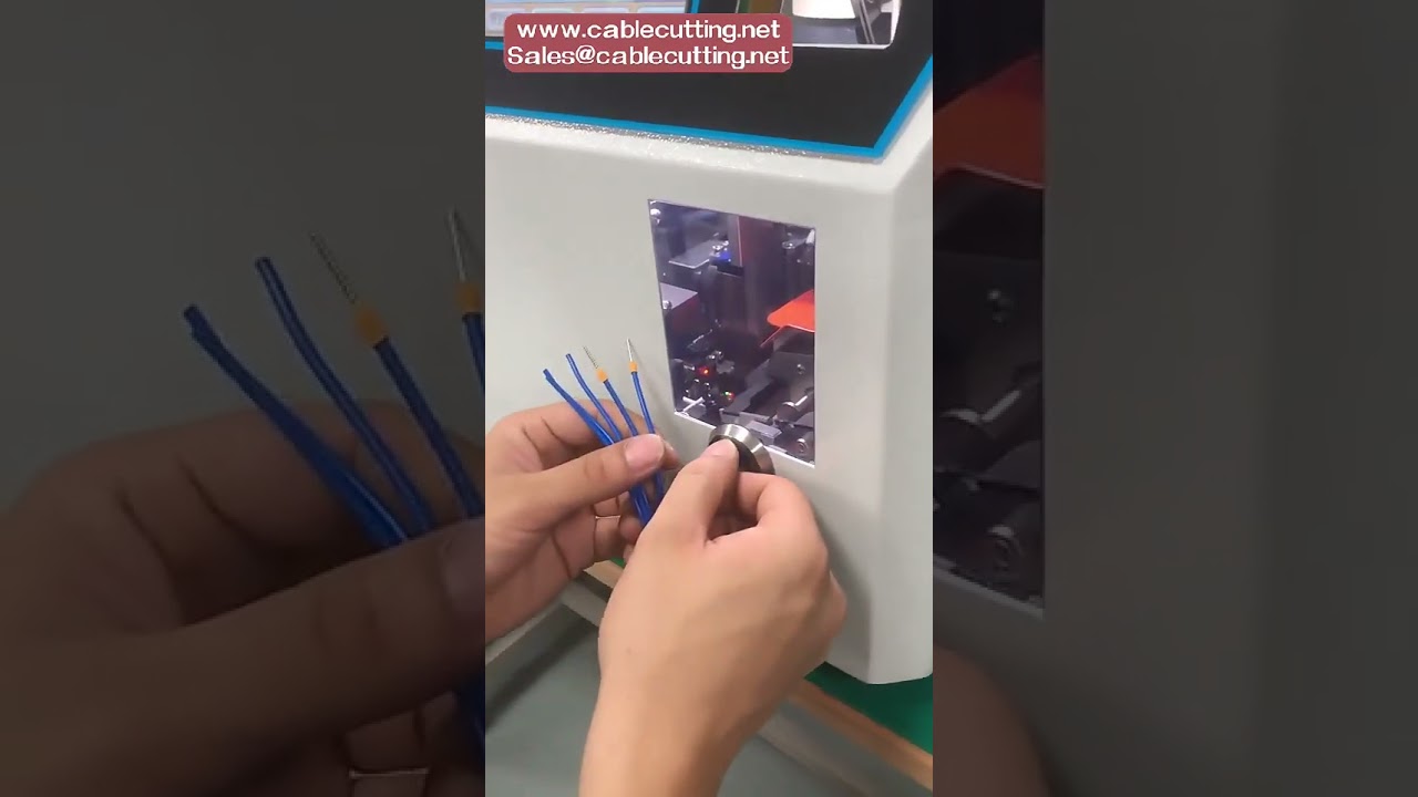 高效自動剝線壓接機｜適用預絕緣端子最大16mm²