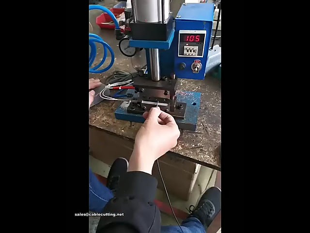 半自動電熱剝線機｜高效工業電纜剝皮設備