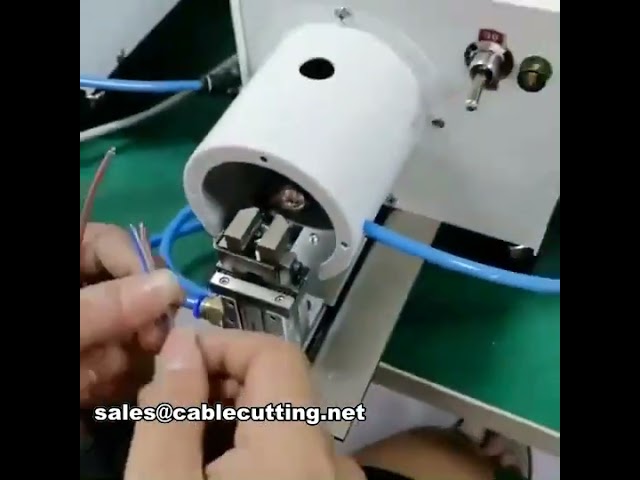 氣動電子剝線扭線機 WPM-200T｜高效自動化線材加工設備