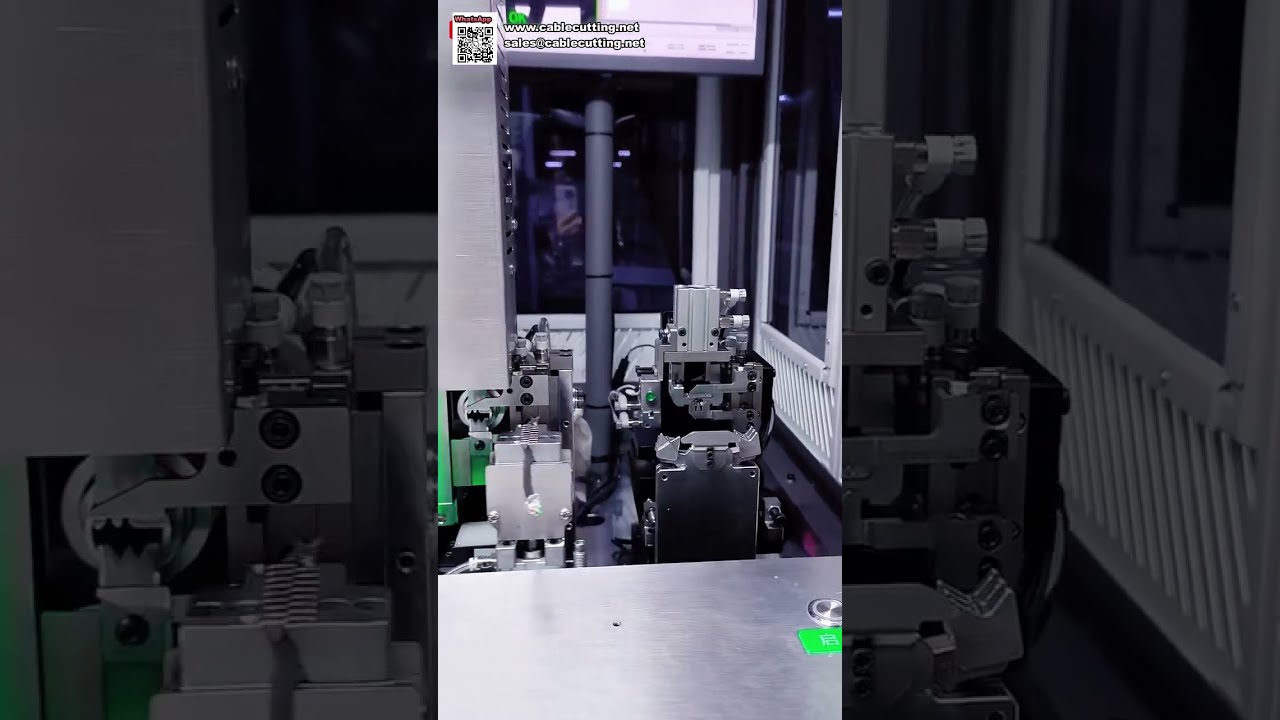 HSD Ethernet 新能源自動剝線與端子壓接一體機