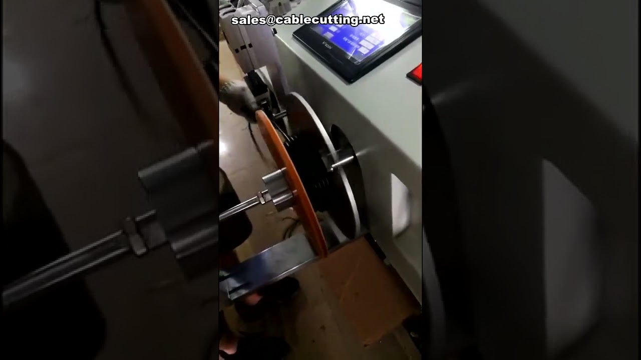 【自動化設備】高效電纜分揀繞線盤線機 | 線材整理解決方案