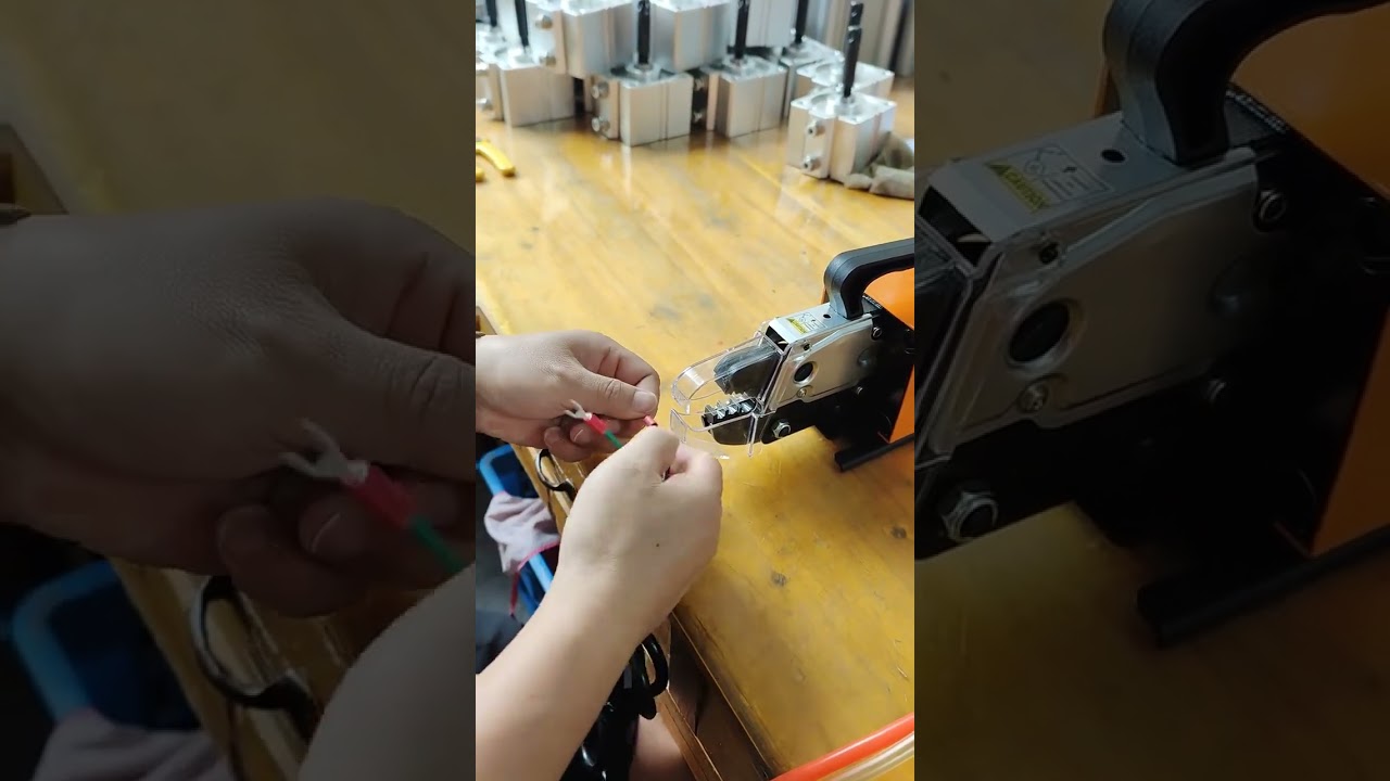 氣動端子壓接機｜多模具設計，輕鬆高效壓接 #工廠自動化 #機械設備