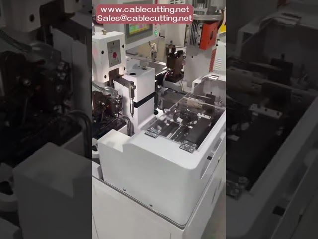 全自動五線剝線壓接機｜高效裁切壓著一體機